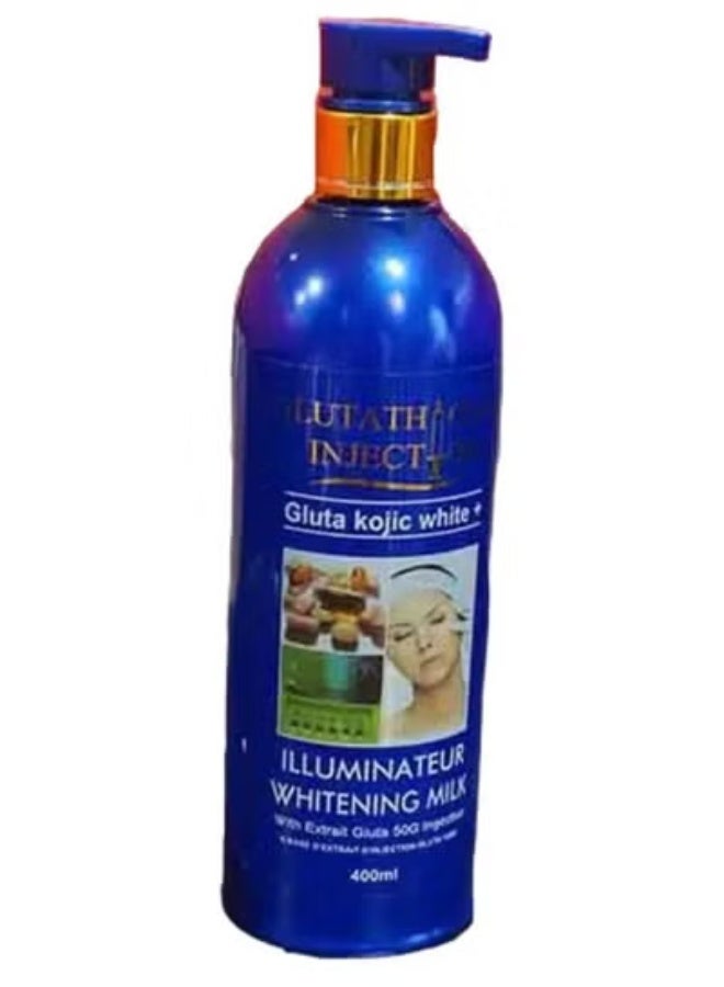 حليب التبييض جلوتا كوجيك تيرمينال وايت + لوشن الجسم سترونج إكستريم إيلوميناتور 400 مل